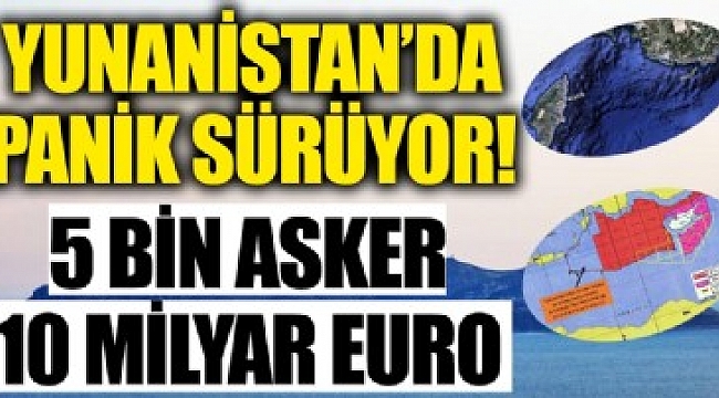 Yunanistan'da panik büyüyor!.