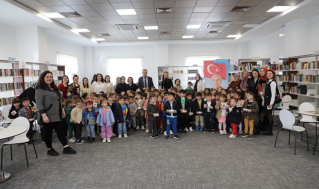 İlkadım'da çocuklara kütüphane sevgisi aşılandı