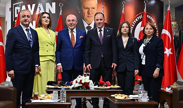 CHP heyetinden MHP'ye bayram ziyareti