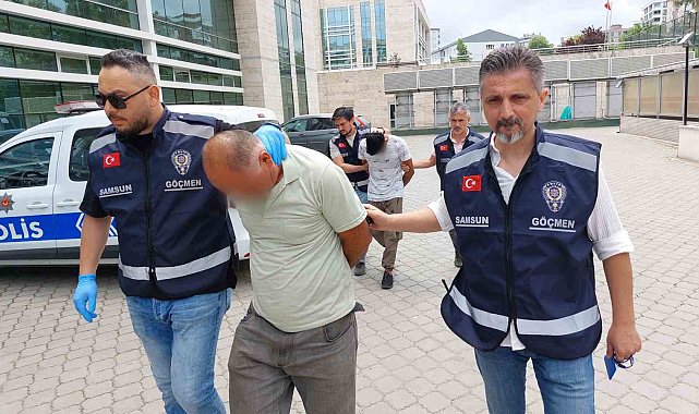 Samsun'da 2 göçmen kaçakçısı polis tarafından yakalandı