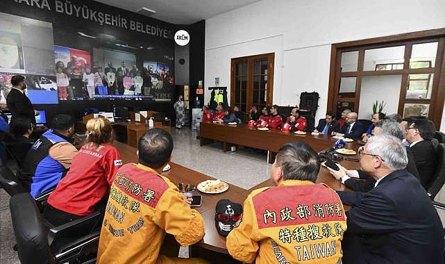 Ankara Büyükşehir Belediyesi, Tayvan Büyükelçiliği ile akıllı, dirençli ve sürdürebilir kentler toplantısı gerçekleştirdi