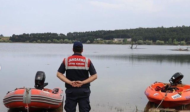 Jandarma ekipleri Gölpark'ta 24 saat görevde