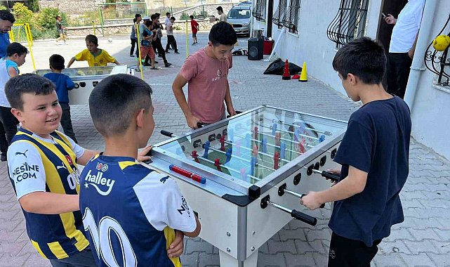 Niğde'de de Kur'an Kursu öğrencileri sporla buluştu