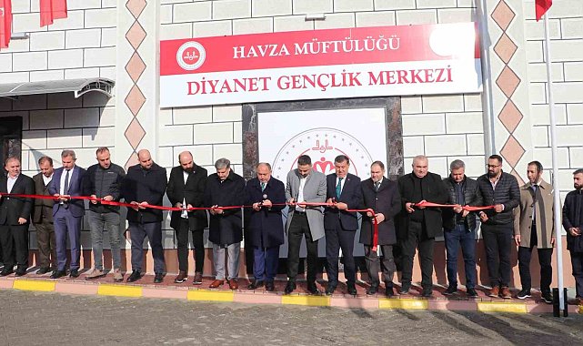 Havza'da Diyanet Gençlik Merkezi hizmete açıldı