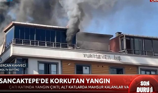 Biri engelli iki çocuk ve dedeleri yangında mahsur kaldı! Dakikalar içerisinde siyah dumanlar gökyüzünü kapladı