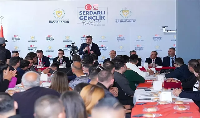 Cumhurbaşkanı Yardımcısı Yılmaz, KKTC'de gençlerle buluştu Açıklaması