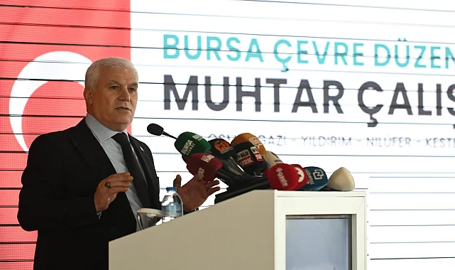 Bursa'nın 'Çevre Düzeni' için muhtar buluşması