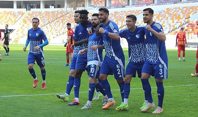 Erzurumspor Yeni Malatyaspor'a gol oldu yağdı!