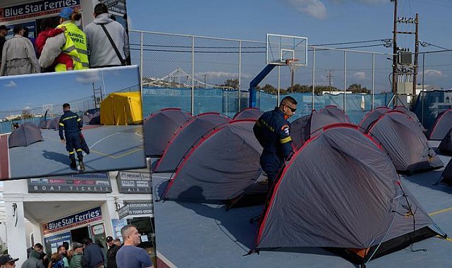 Komşu'da tedirgin bekleyiş! Büyük kaçış: Deprem korkusu yüzünden biletler tükendi, geceyi dışarda geçirdiler