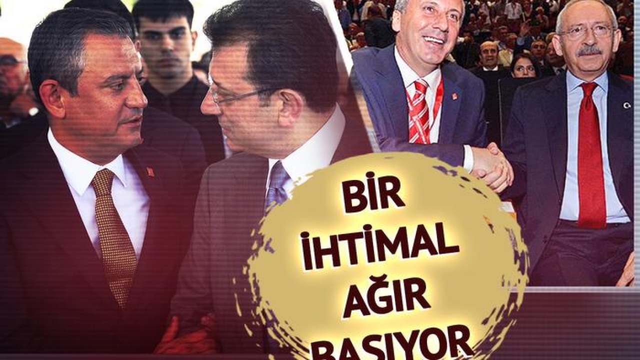 'Muharrem İnce-Kemal Kılıçdaroğlu' formülü: İşte cumhurbaşkanı adaylığına kolları sıvayan İmamoğlu için CHP'nin masasındaki senaryo!