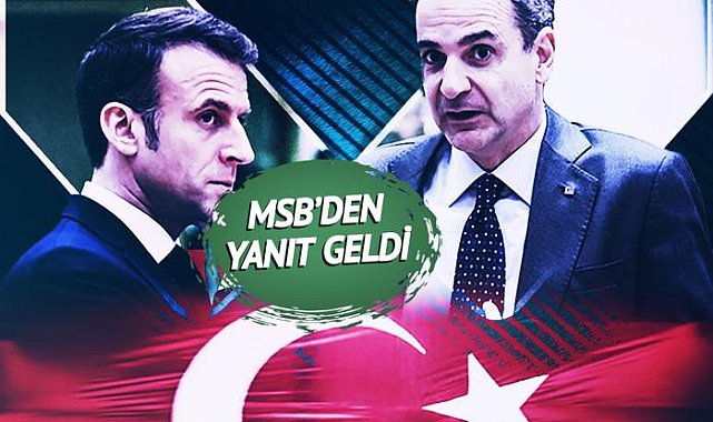 Türkiye'nin 'Meteor' planı Miçotakis'i rahatsız etti! Macron'da sözünü geçirememişti, MSB'den yanıt geldi