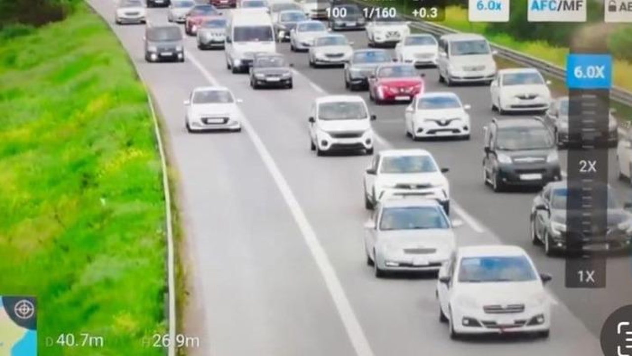 Düzce'de bir haftada 230 araç trafikten men edildi