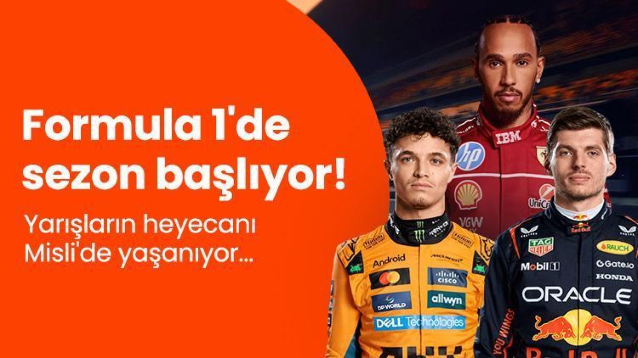 Formula 1 tutkusu misliyle Misli’de yaşanıyor! Sezonun İlk Yarışı Avustralya GP’de!