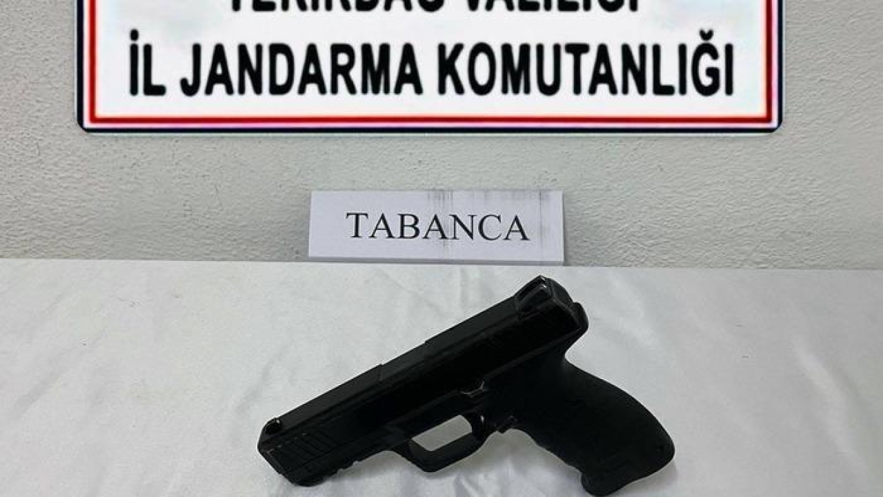 Jandarma düğmeye bastı: Tekirdağ'da ruhsatsız silahlar ele geçirildi