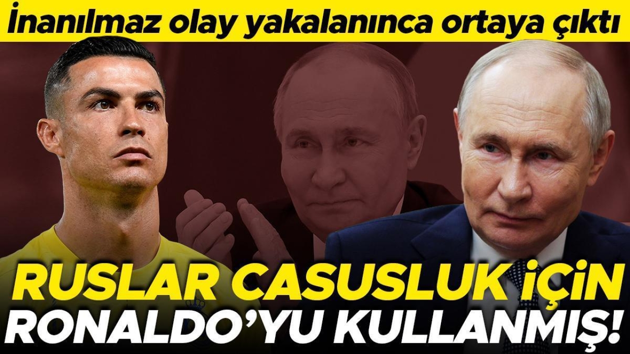 Rus casusları Kremlin'le haberleşmek için Cristiano Ronaldo'yu kullanmış! İnanılmaz olay 14 yıl sonra ortaya çıktı